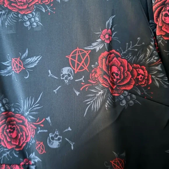 NWT Killstar Pandora shirt dress - Picture 4 of 5